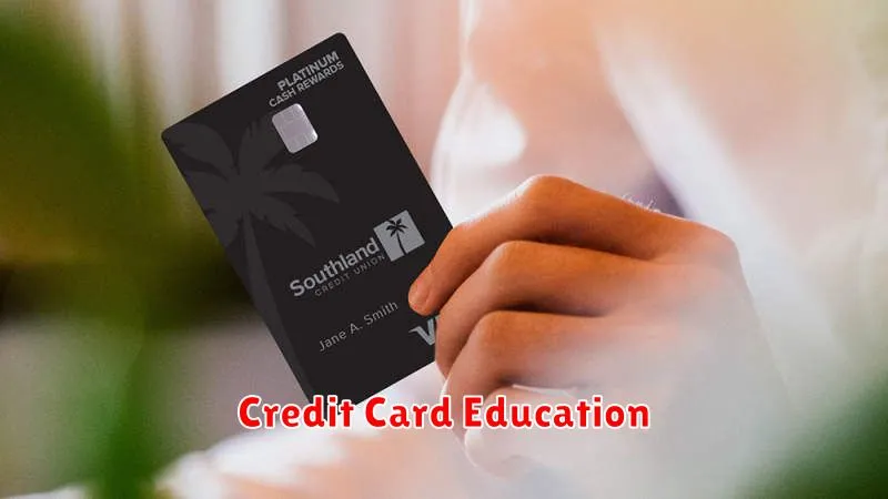 Credit Card Education